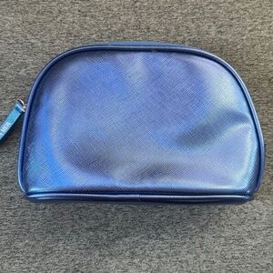 Lamer Blue Makeup Bag